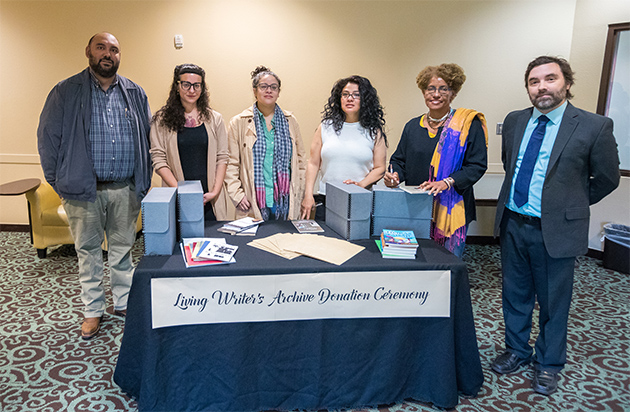 Image of Four Latina writers make donations to Special Collections and University Archives