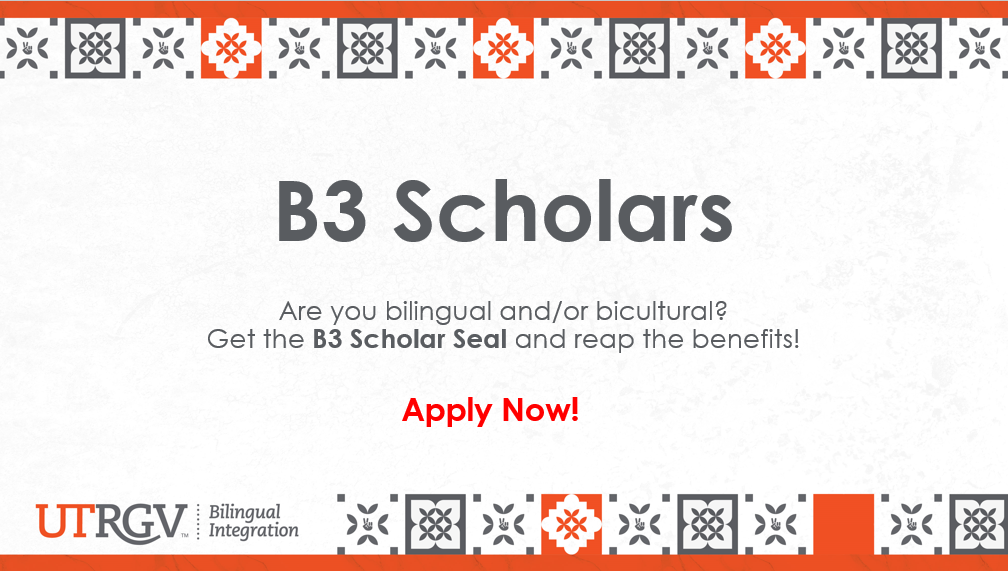 B3 Scholars Apply Now. Get the B3 Scholar Seal and reap the benefits
