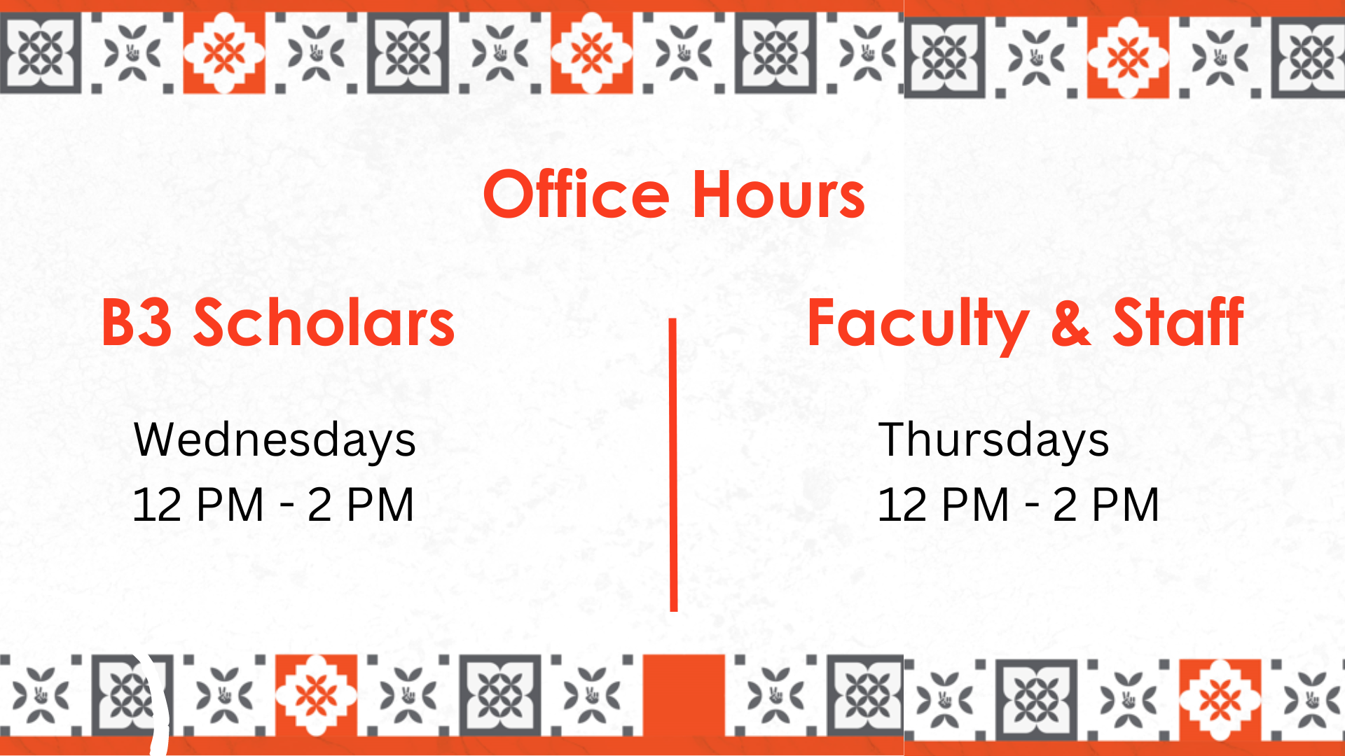 Join our weekly B3 Office Hours!