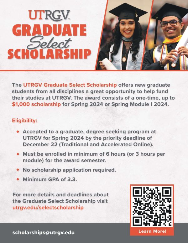 $1,000 Select Scholarship Flyer for 2023