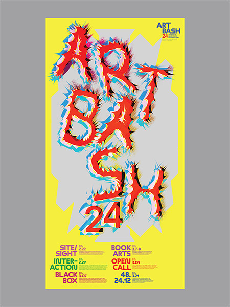 Art Bash Expressive Typography Poster by Jack Hoac (Student)
