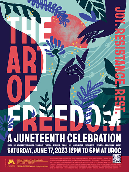 Juneteenth Event Poster by Terresa Moses (Professional)