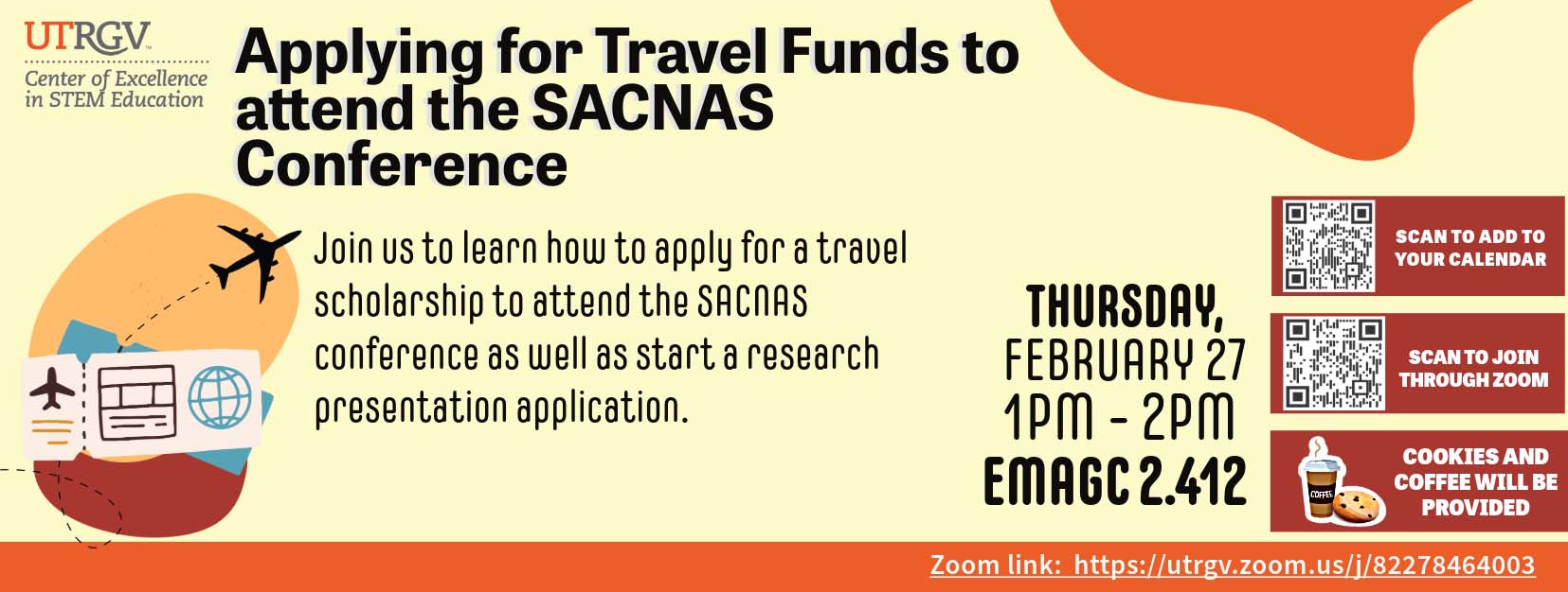 Applying for Travel Funds to attend the SACNAS Conference
