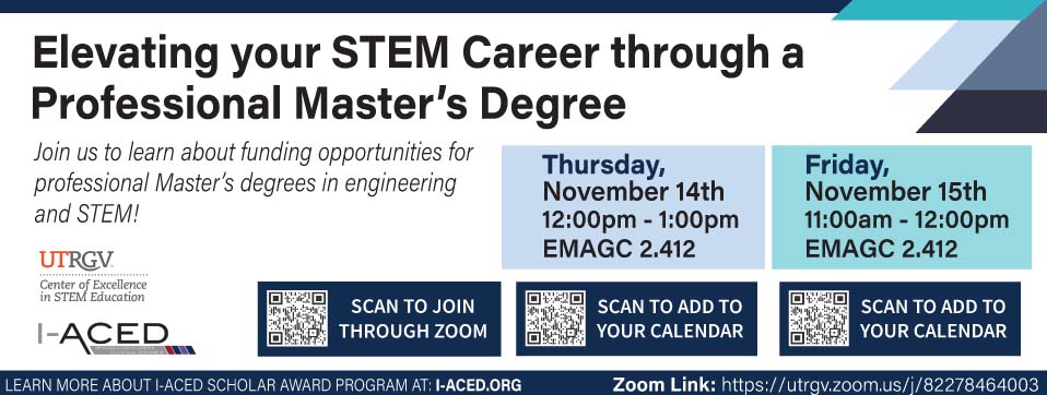 Elevating your STEM Career through Proessional Master's Degree
