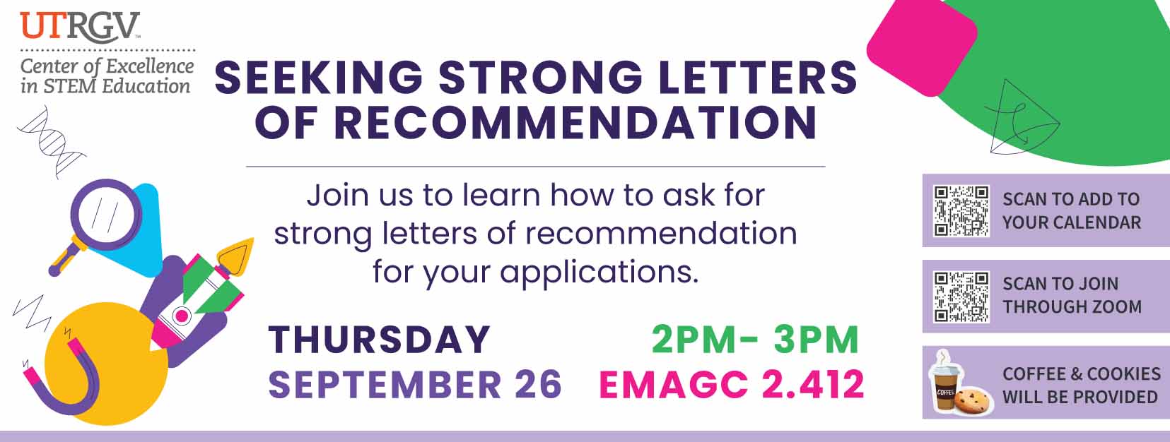 Seeking strong letters of recommendation