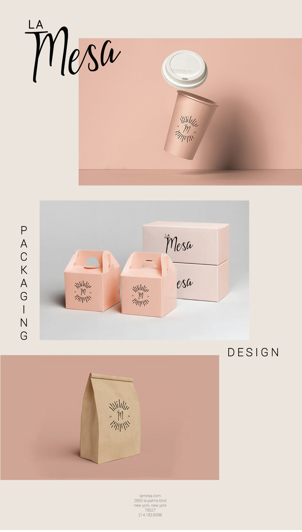 La Mesa Packaging Design