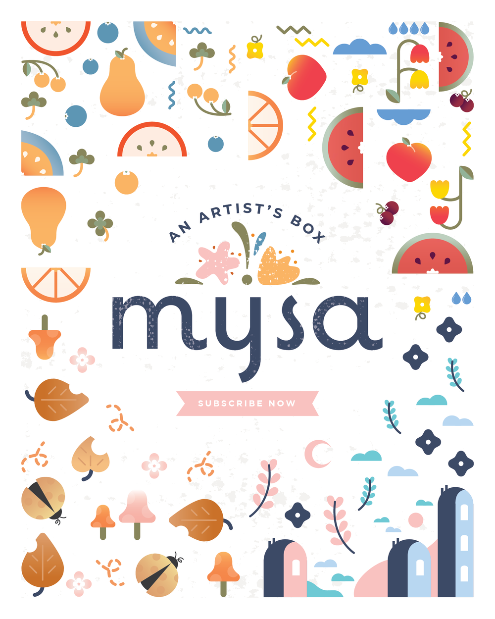 Mysa main poster /  30” x 24”