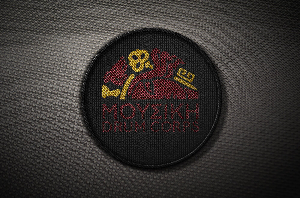 MOUSIKI Drum Corps Patch  secondary-content  column two