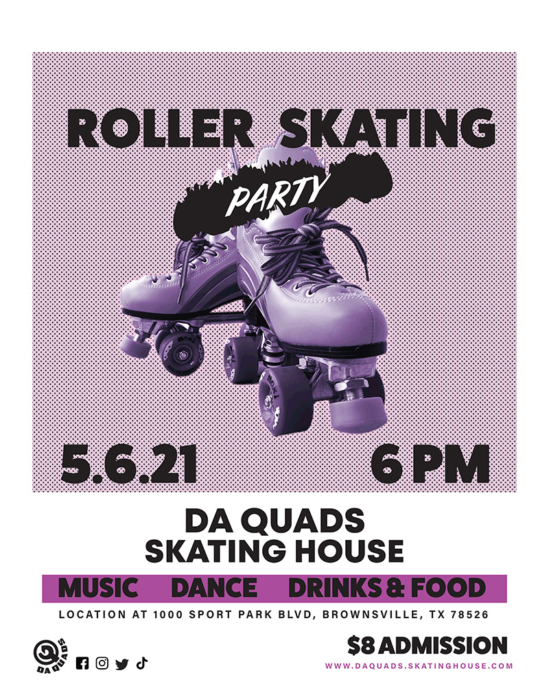 A Polaroid of Roller Skates-Poster / Poster size 24 X 30 in / Digital Media/ Poster
