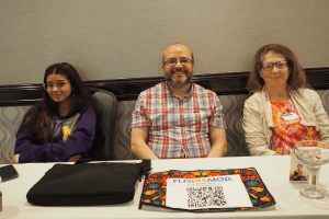 Dr. Tamer Oraby and Dr. Katherine Brown at the Get it D.O.N.E! Conference