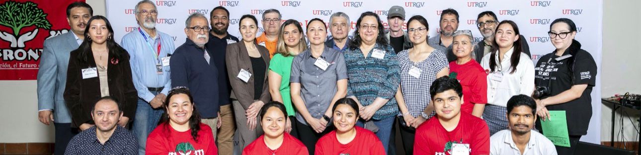 Grant team, faculty, and students at the Spring 2023 FIESTA Symposium Page Banner 