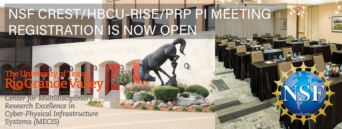 NSF CREST/HBCU-RISE/PRP PI MEETING REGISTRATION IS NOW OPEN