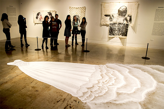The Newsroom Utrgv Fold Exhibition Unifies Artists In Cultural