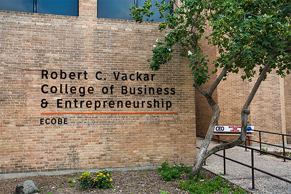 UTRGV Robert C. Vackar College of Business & Entrepreneurship building