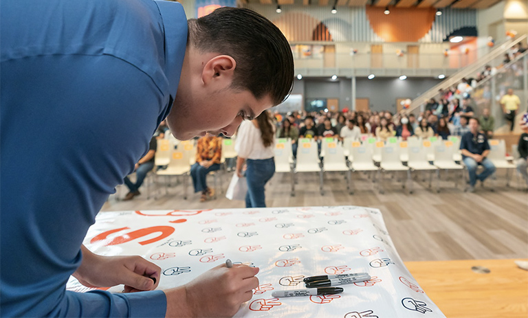 Vaquero Day at UTRGV Harlingen Collegiate High on Friday, Aug. 25. Vaquero Day at UTRGV Harlingen Collegiate High on Friday, Aug. 25.