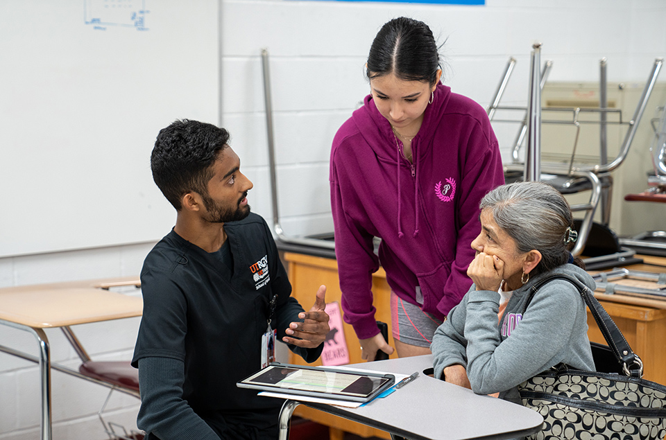 The UTRGV School of Medicine students were part of the 25th anniversary of Operation Border Health Preparedness, or OBHP, an initiative organized by the Texas Department of State Health Services.