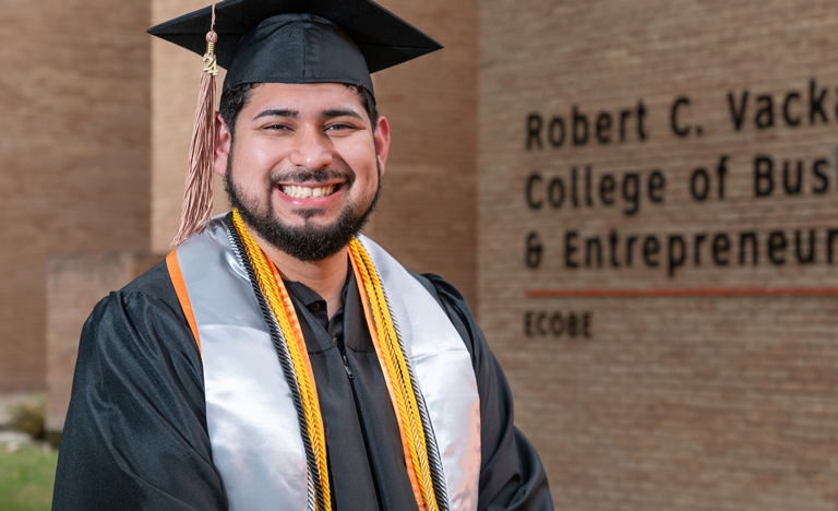 “Just the beginning of my journey” UTRGV business student ready for next chapter after graduation
