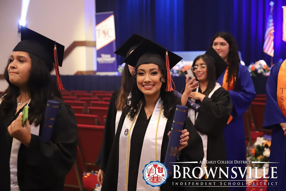 Brownsville Early College High School (BECHS), a UTRGV partner school, recently ranked ninth in Texas and 71st in the country, placing it in the top 1% in the nation, according to U.S. News and World Report. (Brownsville ISD Courtesy Photo) 