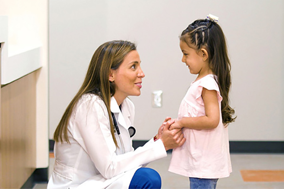 Board-certified family medicine physician, Dr. Laira Manzanilla Luberti, said returning to school could be stressful, so she recommends that parents have open lines of communication with their children. She deems it essential for children to talk to their parents about the issues they face at school to feel they have a support system at home. (UTRGV Archival Photo)