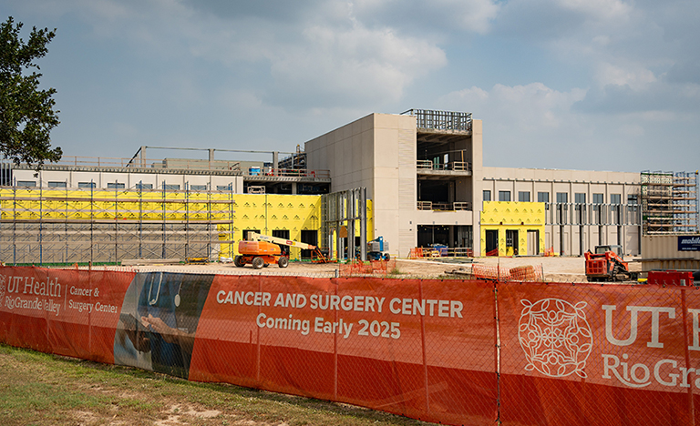 UT Health RGV Cancer and Surgery Center on track for 2025 launch related article.