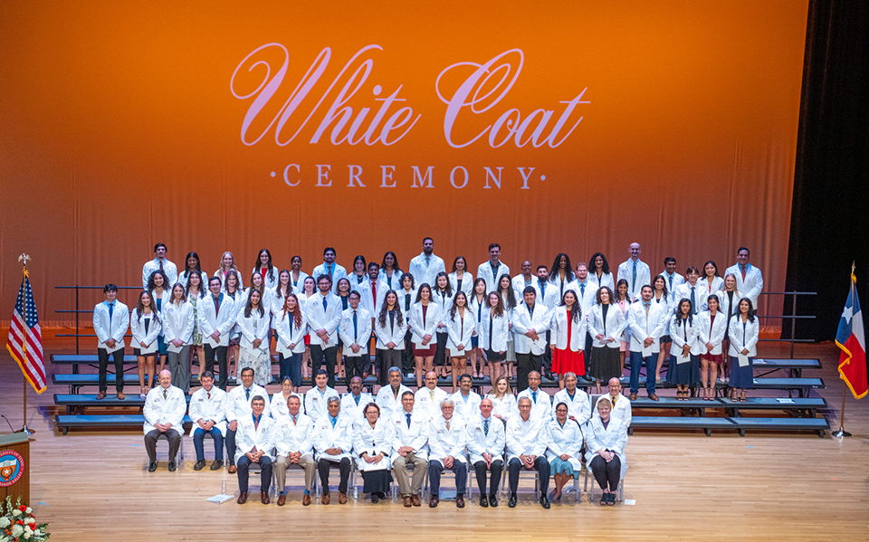 The ninth cohort of newly welcomed UTRGV School of Medicine medical students