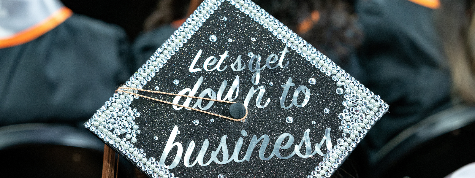 UTRGV students decorated graduation caps seen at UTRGV fall commencement ceremonies on Saturday, Dec. 11, 2021 at the Bert Ogden Arena in Edinburg, Texas