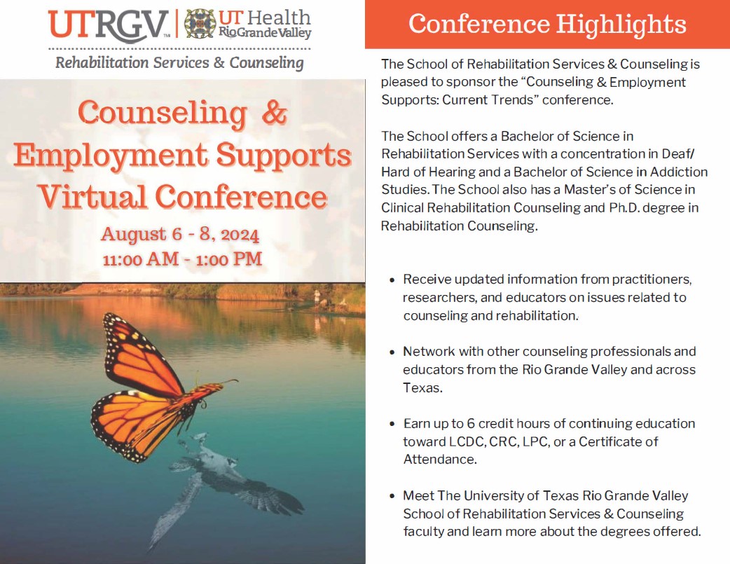 Counseling and Employment Supports Virtual Conference1