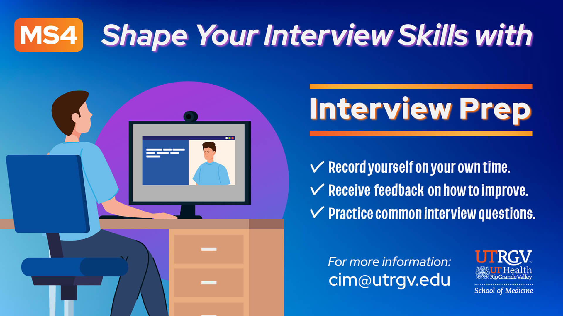 MS4 Shape Your Interview Skills with Interview Prep Page Banner 