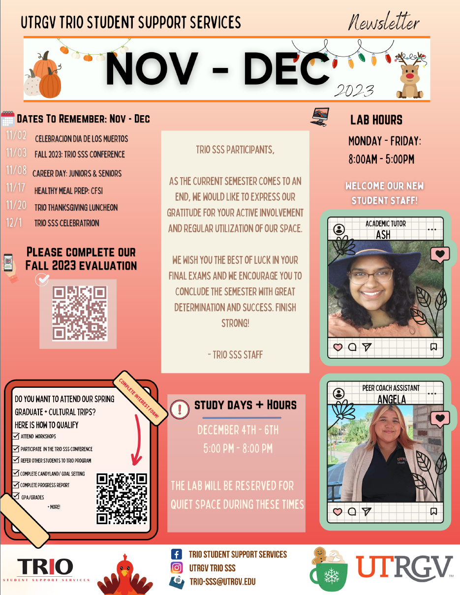 November/December Newsletter